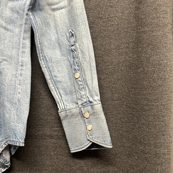 NWT -  Rag & Bone Women's Wyatt Shirt in Vintage Blue - Size XS - Picture 12 of 13